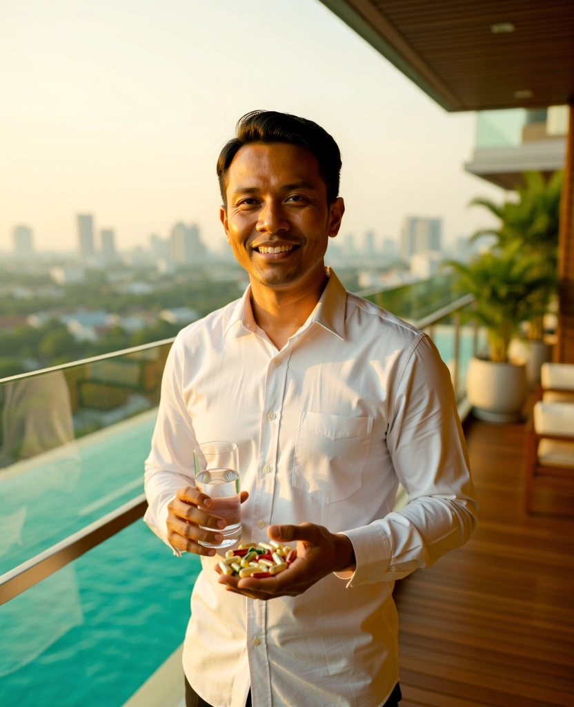 Modern professional lifestyle in Jakarta